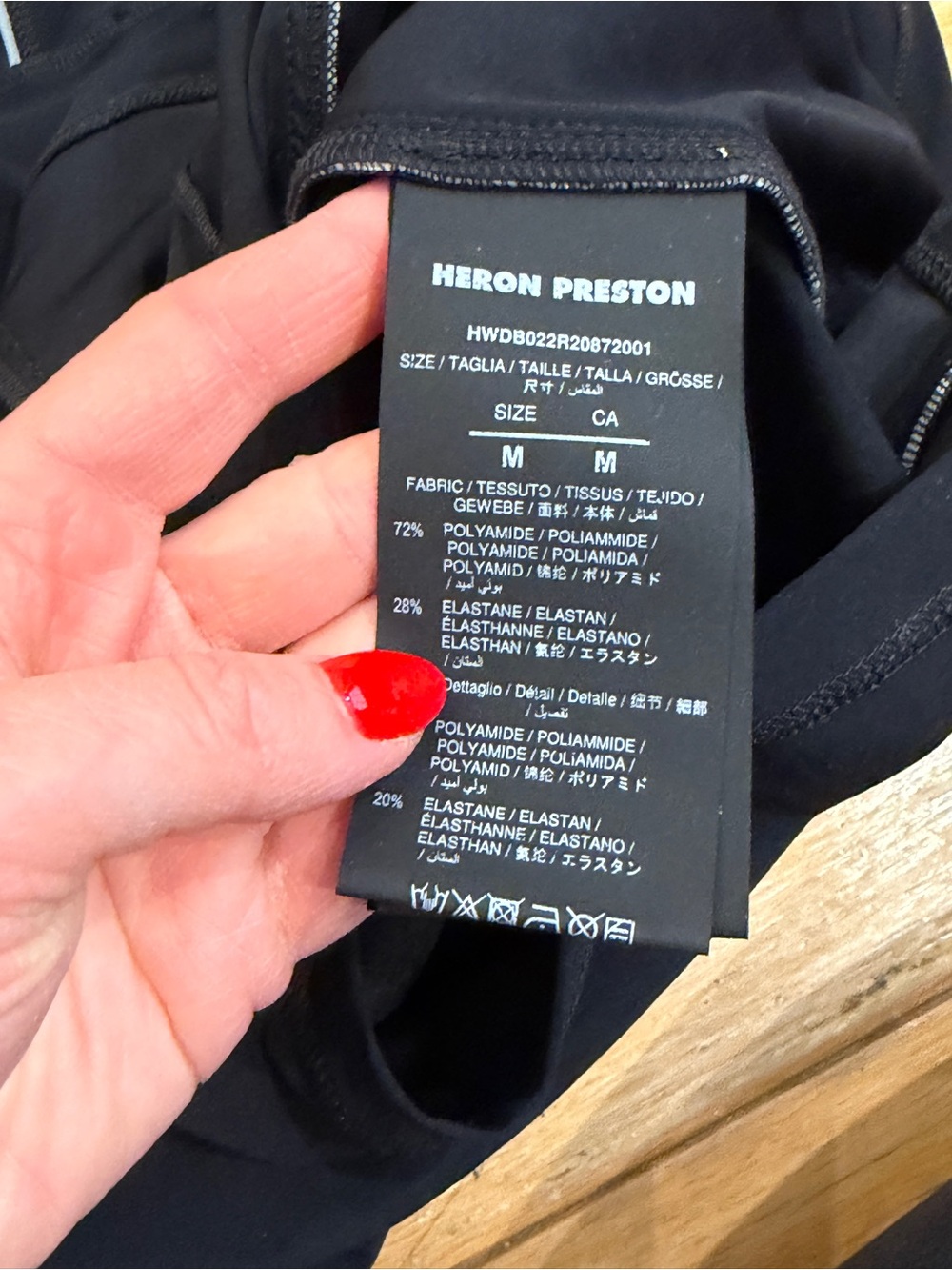Heron Preston Black Sleeveless Zip-Front Dress Sz M - Picture 4 of 4